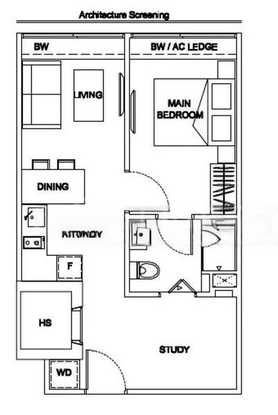1 Bed Condo for Rent in  The Promenade @ Pelikat - Image 7